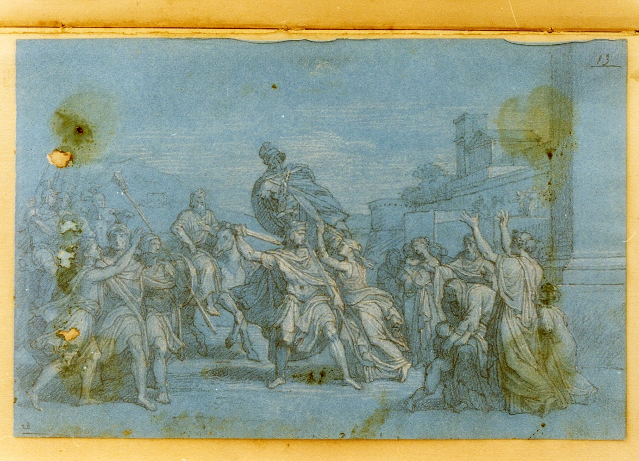 Studio di scena di storia antica - Museo Nazionale di san Martino, Napoli